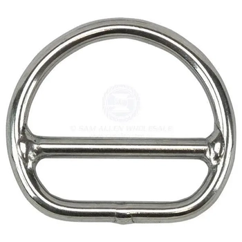 6 X 50 mm Double Ss Dee Ring 316