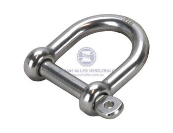 8Mm Ss Wide D Shackle