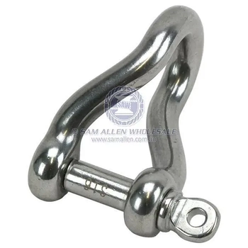 8mm Ss Twist D Shackle