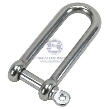 8mm Long D Shackle
