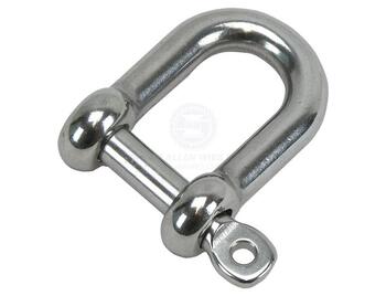7mm S/S "D" Shackle