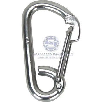 6Mm Ss Safety Spring Hook 316G