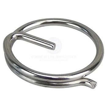 1mm X 11mm S/S Split Ring 316G 10Pk
