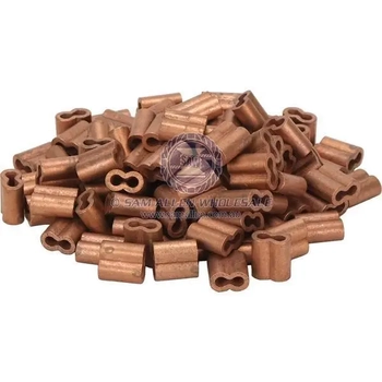 Swage Hand Copper 6.4mm Pack Of 10