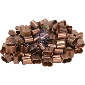 Swage Hand Copper 8.0mm Rope Pack Of 100