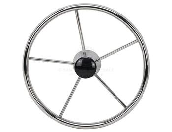 Sam Allen 390Mm Ss Flat Wheel 3/4 Taper