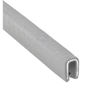 Edge Trim 6.3mm 50M Grey Pvc - Aluminium