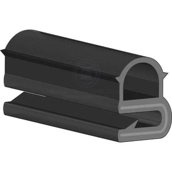 Edge Trim & Seal 16mm 50m EPDM with Steel Insert
