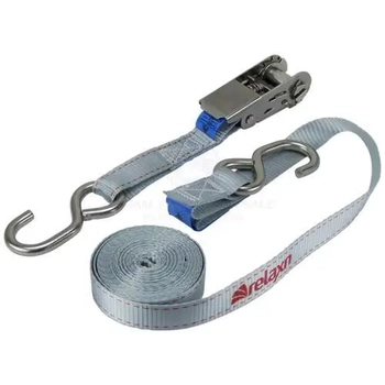 25Mm S/S Ratchet - Strap 5M Grey