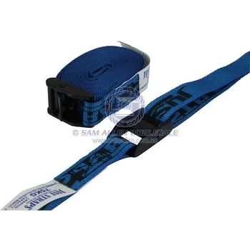 Tie Down Endless Cam Buckle 25Mm 3.5M Aluminium Cam, Blue Pair