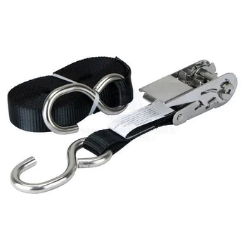 25mm L/Duty S/S Ratchet-Strap 4.3M