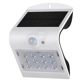 Led Wall Light White Smart Solar