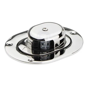 Nav Light Stowable 2Nm Bi Rd/Grn14V SS Housing