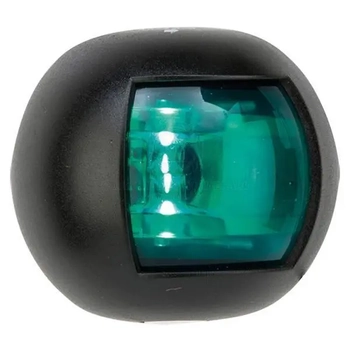 Led Nav Light Starboard 12/24V Blk