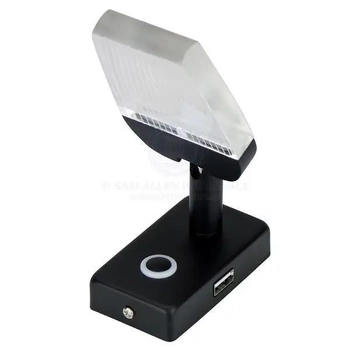 LED Blade Reading Light + USB Outlet Matte Black