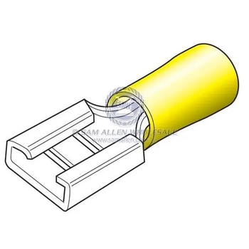 Term/Insul P/O Female 9.5mm Yellow