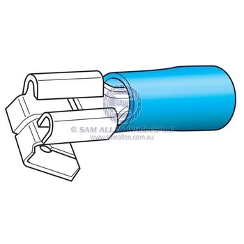 Term/Insul P/O 2Way M/F 6mm Blue Boat Marine 721021