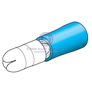 Insul Bullet Term M 4mm Blue Pack10