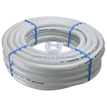 25mm White Sanitation Hose P/M