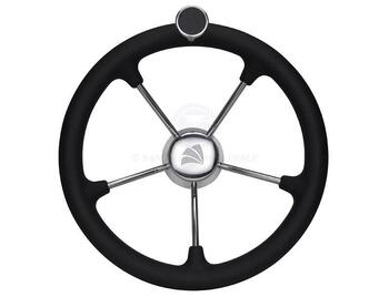 Steering Whl Grip & Knob 294Mm Ss Wheel & Poly Grip