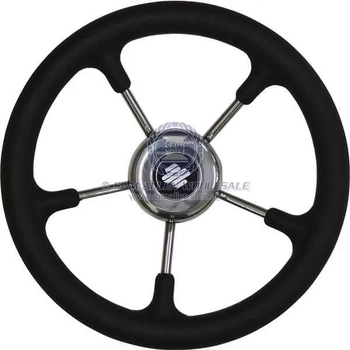 V52B 320Mm Blk Grip Ss Wheel
