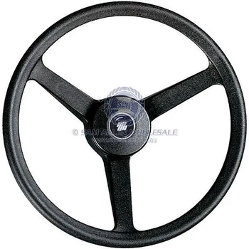 335Mm Black 3 Spke Wheel-V32N
