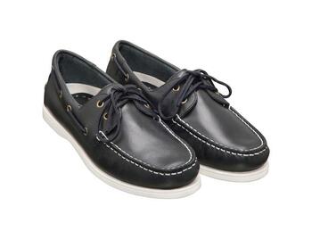 Sam Allen Flinders Leather Deck Shoe Size 41