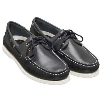 Flinders Leather Deck Shoe Size 46