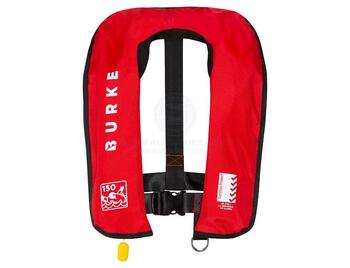 BURKE Inflatable PFD Automatic Inflation Life Jacket Light Weight Level 150