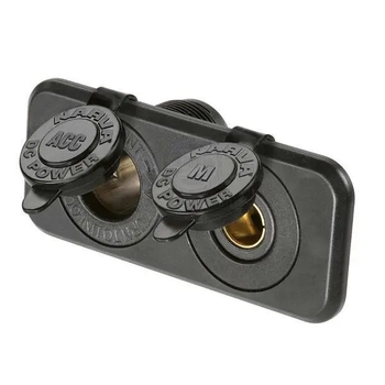 Twin Accessory Merit Socket/ Power Outlet
