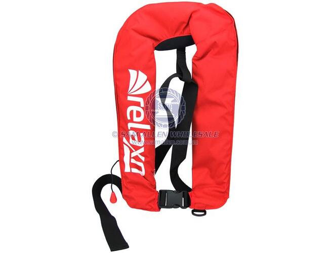 RELAXN Auto Inflatable Adult PFD Safety Life Jacket Boat Marine Fishing 150N