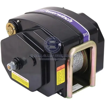 Remote Control Powerwinch 915 Boat Trailer Electric Winch 12V 4300kg Max Weight