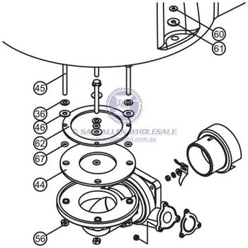 Toilet Base Gasket Kit Tmc - Luxury